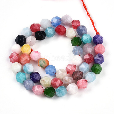 Dyed Natural White Jade Beads Strands(G-T139-8mm-46A)-3