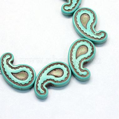 Synthetic Turquoise Bead Strands(TURQ-S282-38A)-2