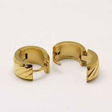 Fashion 304 Stainless Steel Huggie Hoop Earrings(EJEW-G124-M15)-3