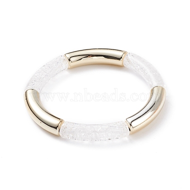 White Acrylic Bracelets