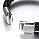 Men's Braided Leather Cord Bracelets(BJEW-H559-15G)-4