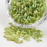 5mm YellowGreen Glass Beads(X-SEED-I001-164)