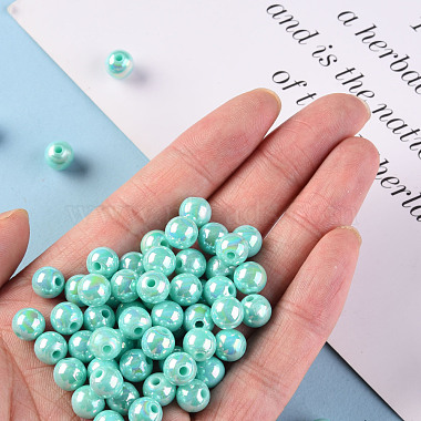 Perles acryliques opaques(MACR-S370-D8mm-SS2107)-5