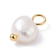 Natural Cultured Freshwater Pearl Charms(PALLOY-JF01098-03)-4