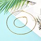 304 Stainless Steel Venetian Chain Necklaces & Bracelet Set(SJEW-JS01216)-4
