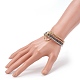 Brass Beads Stretch Bracelets(BJEW-JB05952-02)-4