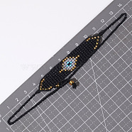 Bohemian Style Beaded Devil Eye Bracelet for Women, Imported from Source.(VM6183-3)