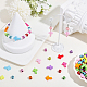 800Pcs 2 Styles Cross Theme Acrylic Beads(MACR-PA0001-45C)-4