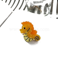 Mini Cellulose Acetate Claw Hair Clips, Hair Accessories for Women & Girls, Sea Horse, 20mm(PW-WG3F96A-03)