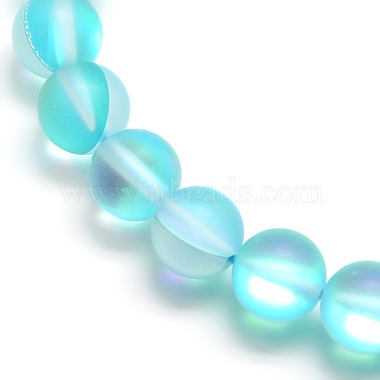 Chapelets de perles en pierre de lune synthétique(X-G-F142-8mm-03)-3