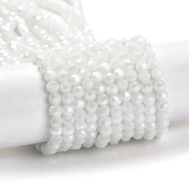 WhiteSmoke Round Glass Beads