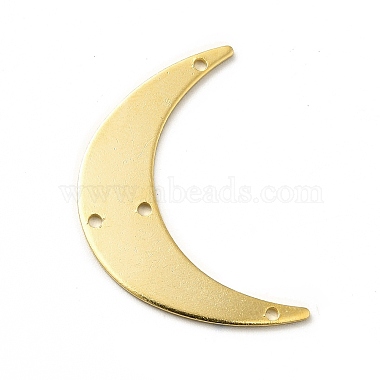 Real 24K Gold Plated Moon Brass Links