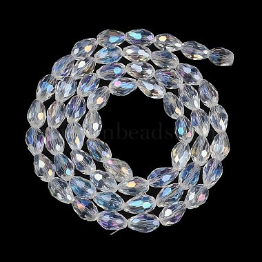 Transparent Electroplate Glass Beads Strands(EGLA-N013-T6mm-B01)-2