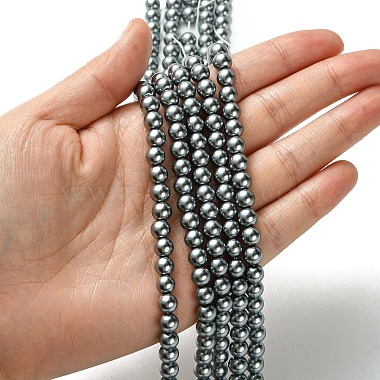Grade A Glass Pearl Beads(HY-J001-6mm-HX021)-4