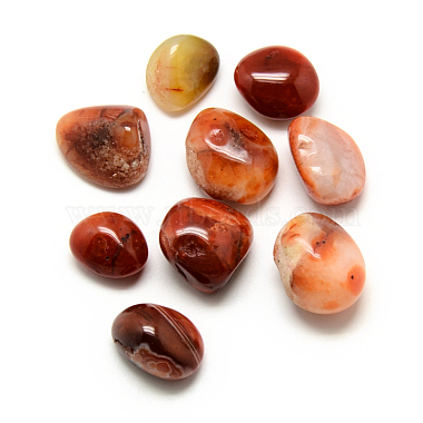 19mm Nuggets Carnelian Beads