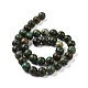 Natural African Turquoise(Jasper) Beads Strands(X-TURQ-G037-10mm)-6