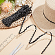 Polyester Wave Lace Ribbon(OCOR-WH0078-376B)-4