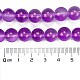 Frosted Transparent Glass Bead Strands(GLAA-P065-10mm-15)-3