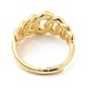 Rack Plating Brass Crown Adjustable Ring for Women(RJEW-E064-07G)-3