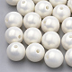 Spray Painted Style Acrylic Beads(MACR-T010-8mm)-2