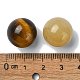 cuentas redondas de piedras preciosas mixtas naturales y sintéticas(G-P519-02)-3