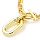 2Pcs 2 Styles Golden Aluminum Pendant Necklaces Set(NJEW-P289-02B-G)-3