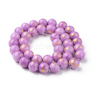 Natural Jade Beads Strands(X-G-F670-A09-8mm)-2