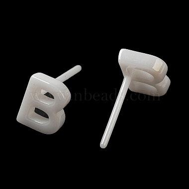 boucles d'oreilles en céramique de zircone biocéramique hypoallergénique(EJEW-F340-04B)-2