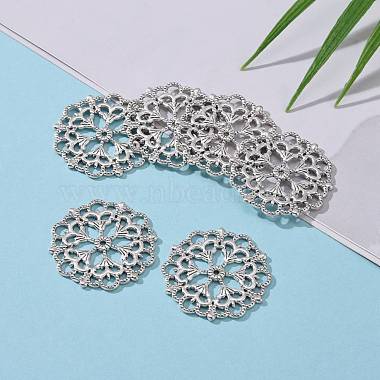 Tibetan Style Filigree Joiners Links(TIBE-A11623-AS-FF)-6