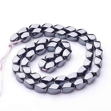 Non-Magnetic Synthetic Hematite Beads Strands(G-E001-4-8x5mm)-3