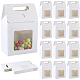 Rectangle Paper Gift Boxes with Clear Window(CON-WH20003-02C)-1