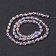 Electroplate Glass Beads Strands(GC885Y-6)-3