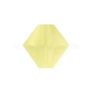 Preciosa&reg Crystal Beads, Czech Crystal, Bicone(451 69 302 Rondelle), 80250 80250 840 Acid Yellow Matt, 5mm, Hole: 1mm(Y-PRC-BA5-80250-840)