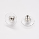 Brass Ear Nuts(KK-E446-14S)-2