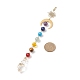 7 Chakra Gemstone Beaded Pendant Decorations(HJEW-JM00797)-3