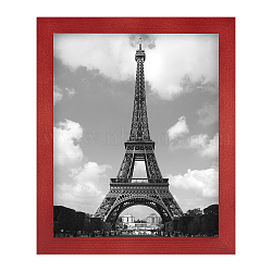 Wood Picture Frame, for Wall Hanging and Tabletop Display, Rectangle, Indian Red, 284x235x21mm, Inner Diameter: 243x193mm, Hole: 7.7x5mm(DJEW-WH0050-08C)