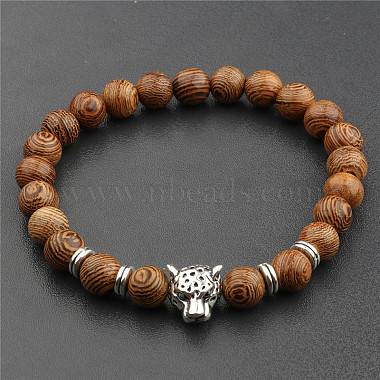 Peru Leopard Wood Bracelets
