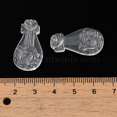 pendentifs en acrylique transparent(OACR-H042-04)-3