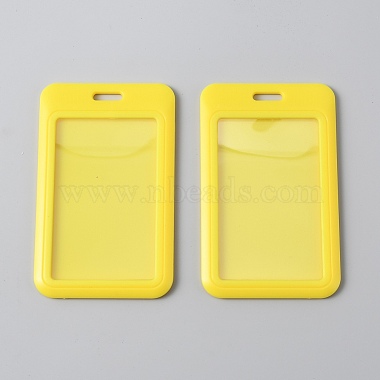 長方形のPVC製名刺入れ(DIY-WH0899-910A)-1