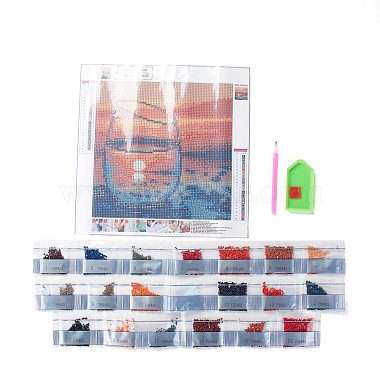 DIY Diamond Painting Canvas Kits for Kids(DIY-M032-05)-3