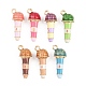 Alloy Enamel Pendants(ENAM-D320-05)-1