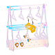 Transparent Acrylic Earring Display Stands(EDIS-WH0024-07)-1