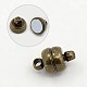Brass Magnetic Clasps with Loops(X-KK-H361-AB)-1