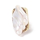 Natural Pearl Irregular Nuggets Open Cuff Ring(G-I330-12LG)-3