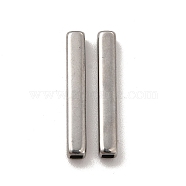 Non-Tarnish 304 Stainless Steel Beads, Rectangle, Stainless Steel Color, 20x3x3mm, Hole: 1.8x1.8mm(STAS-H179-04F-P)