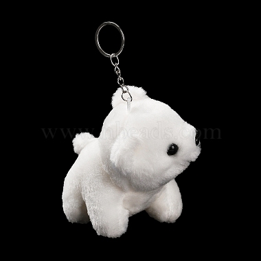 Cartoon PP Cotton Plush Simulation Soft Stuffed Animal Toy Bear Pendants Decorations(HJEW-K043-10)-4
