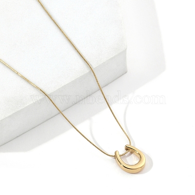 Teardrop 201 Stainless Steel Necklaces