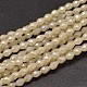 Brins de perles de verre plaquées arc-en-ciel à facettes en forme de larme(EGLA-J132-FR11)-1