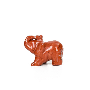 Natural Carnelian Elephant Decorations, Home Decorations, 40x30mm
