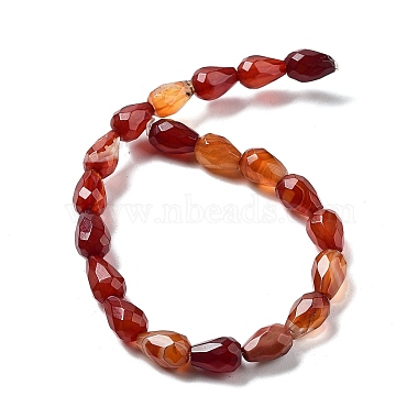 Natural Red Agate Beads Strands(G-P520-B06-01)-3